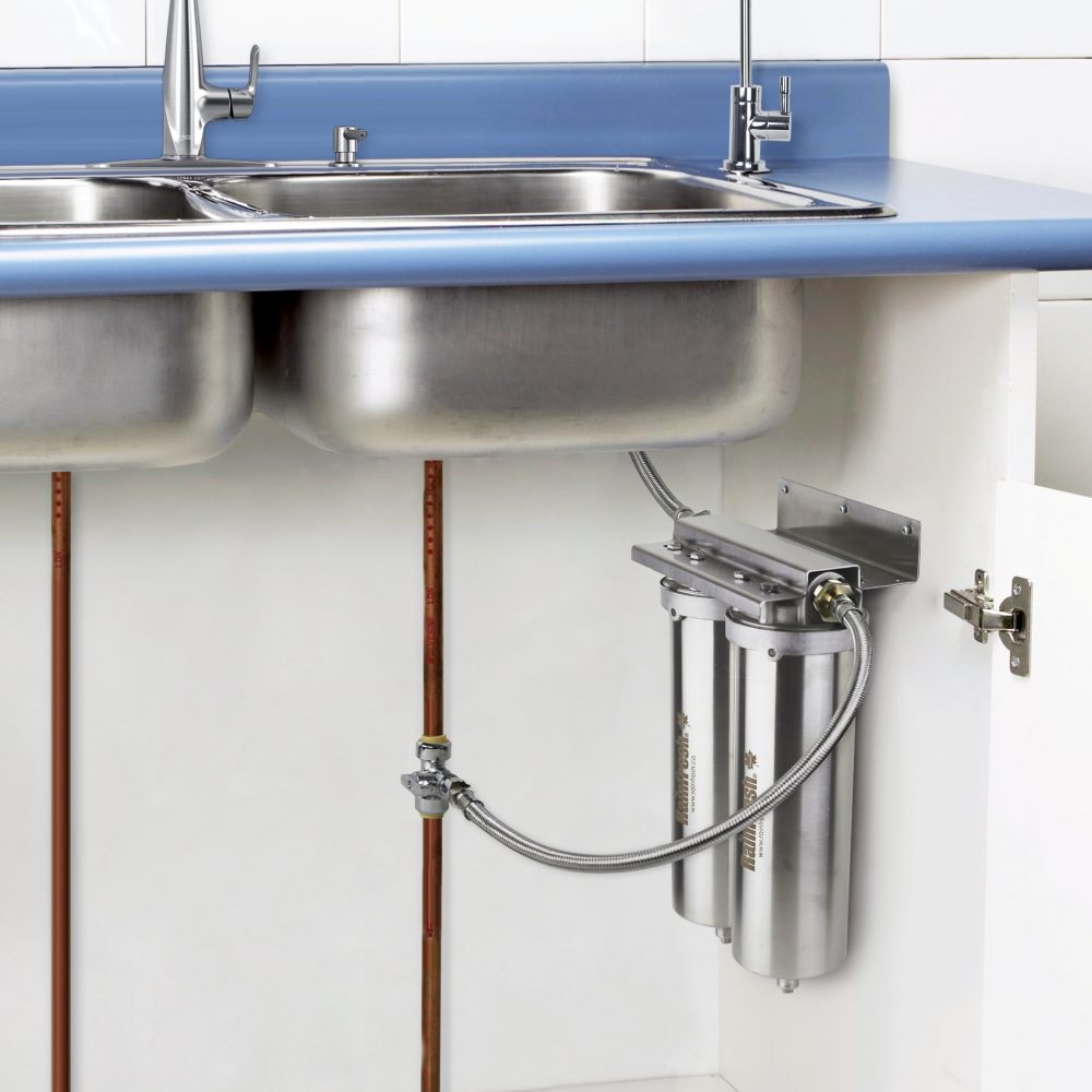 Stainless steel drinking water system. Double stage Rainfresh Canada